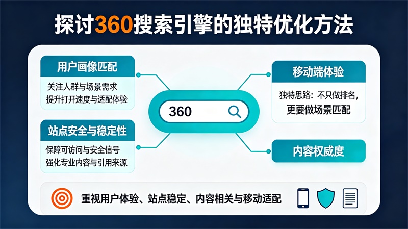 探讨360搜索引擎的独特优化方法