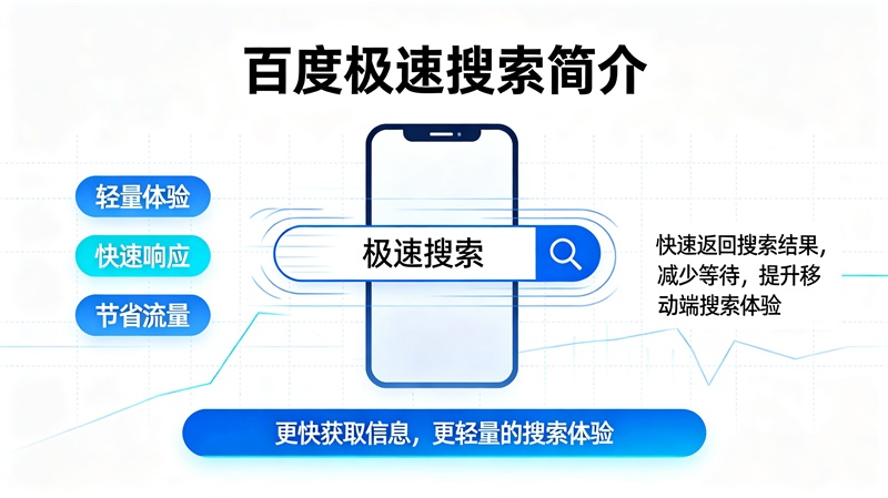 百度极速搜索简介